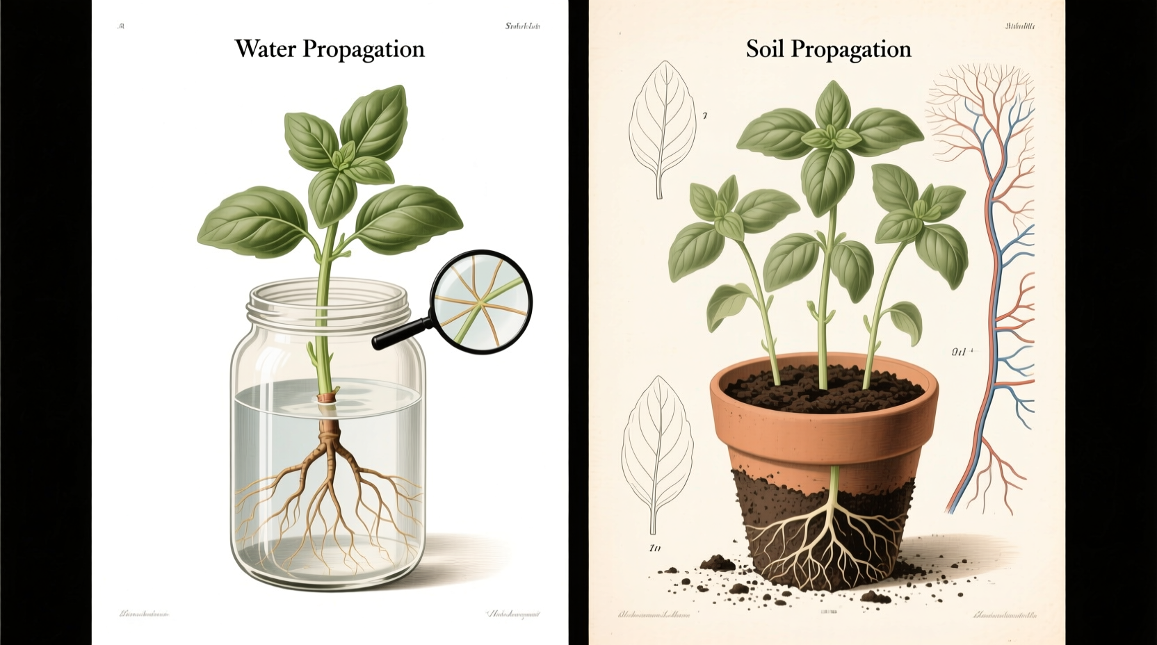 how do you propagate basil