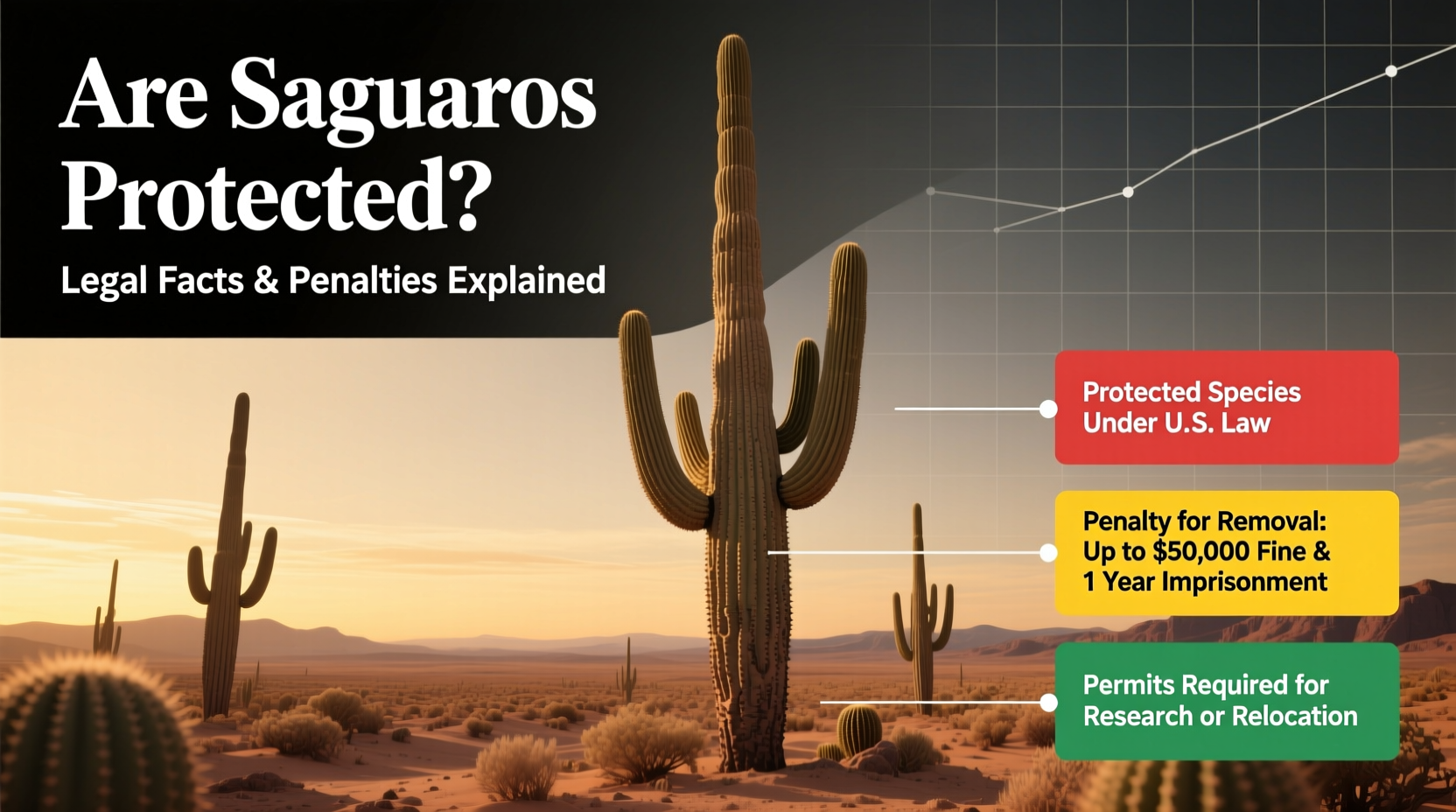 are saguaros protected