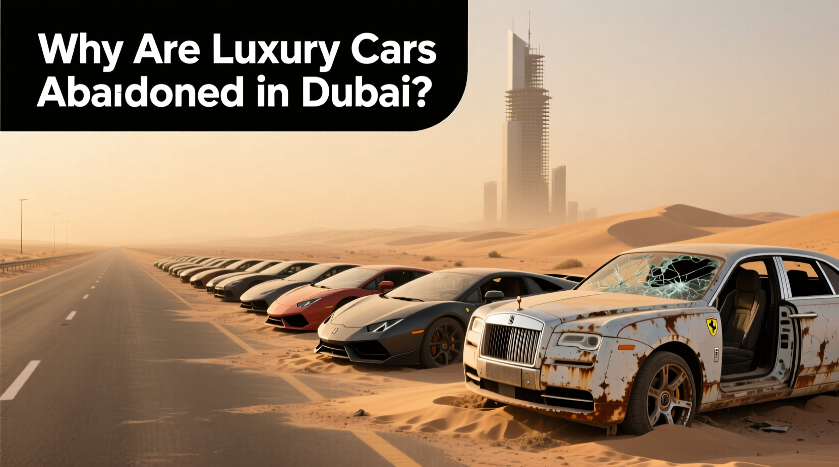 Why Are Luxury Cars Abandoned in Dubai? A Reality Guide