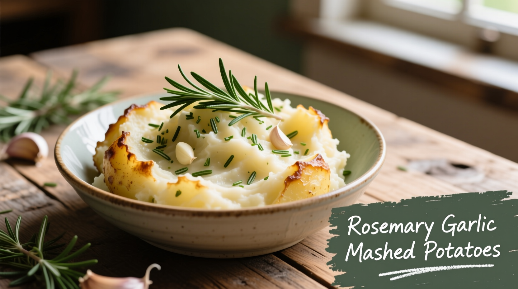 rosemary garlic mashed potatoes