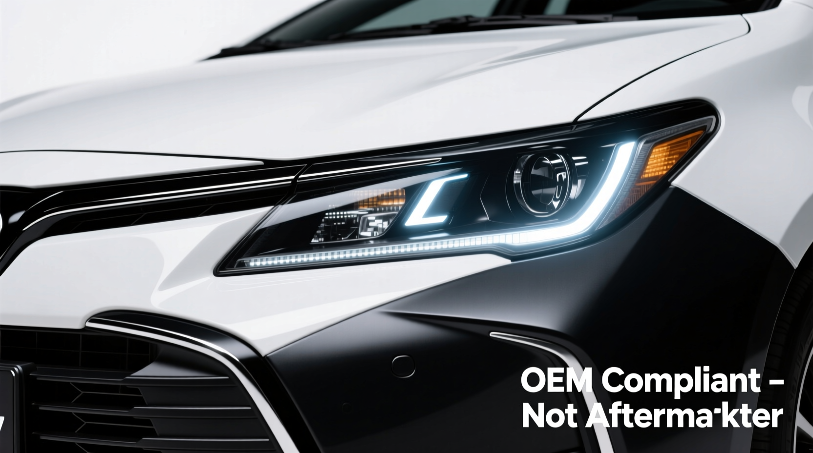 corolla 2018 led headlights compliance