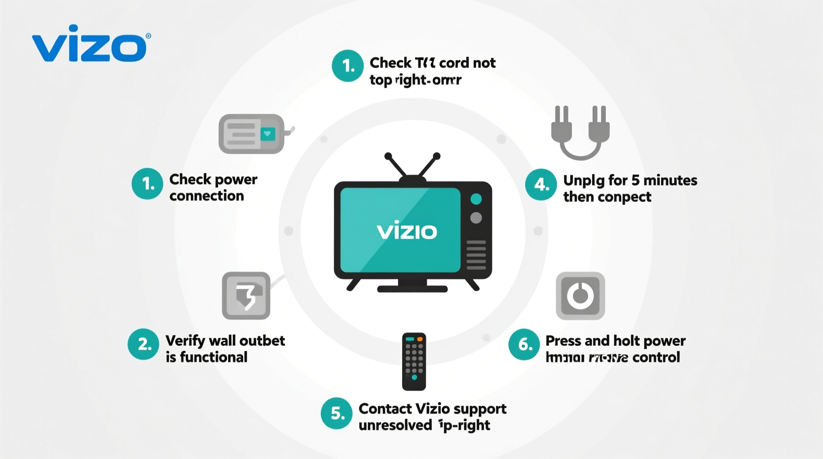 vizio tv wont turn on troubleshooting quick fixes