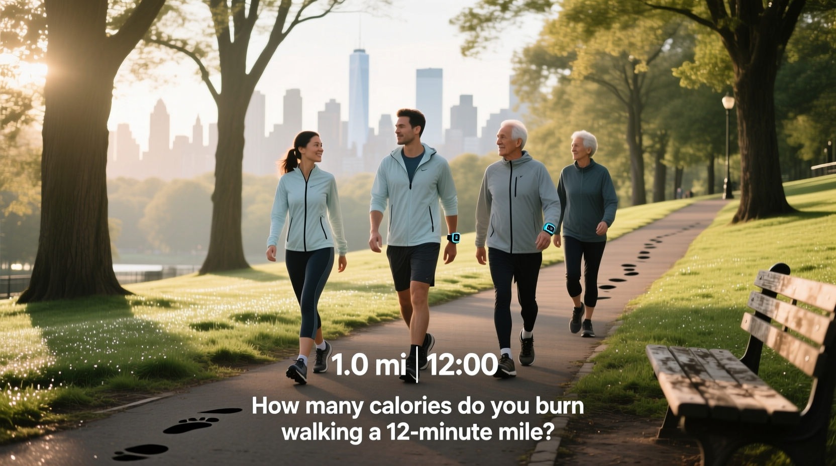 12 minute mile calorie burn guide