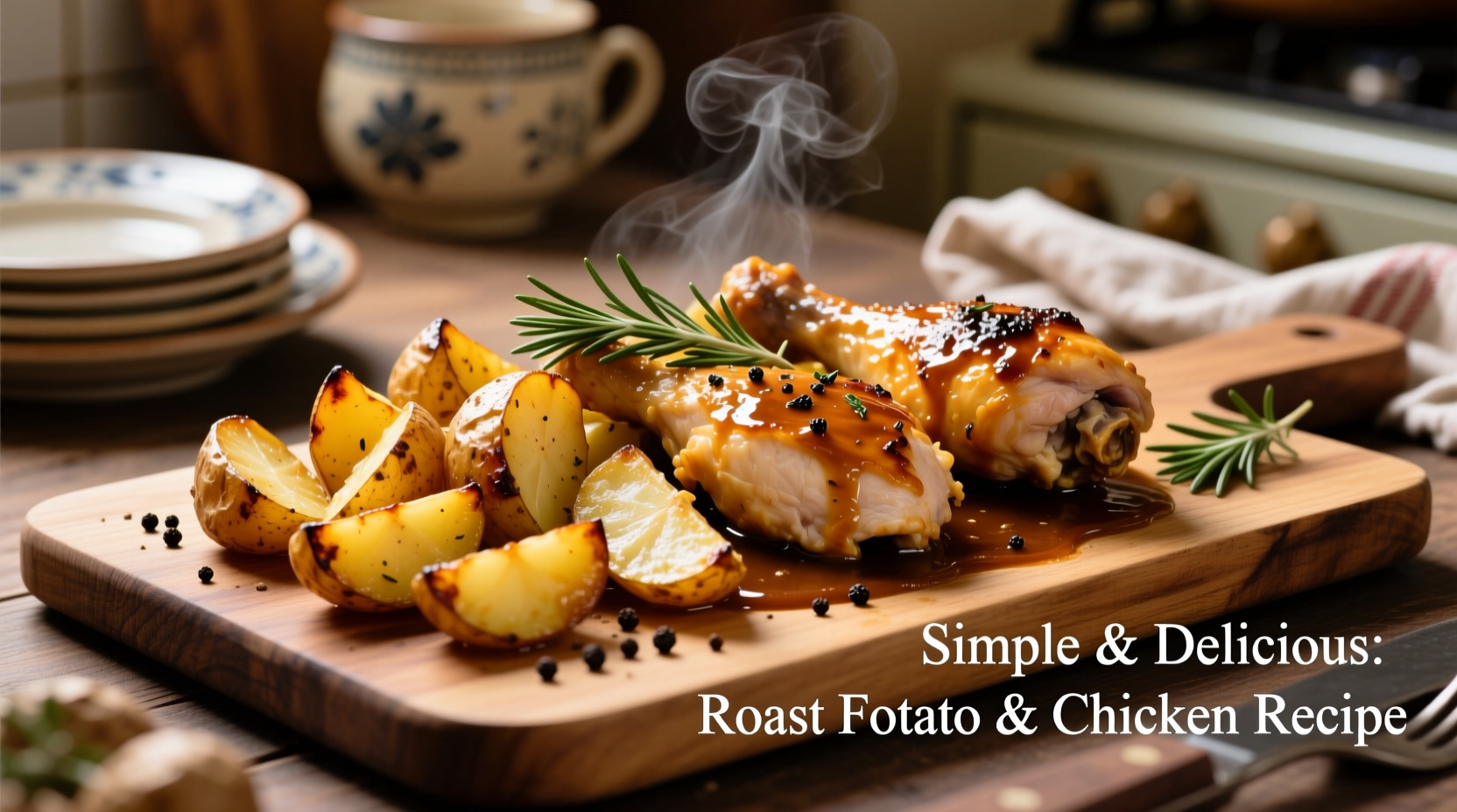 potato with chicken recipes