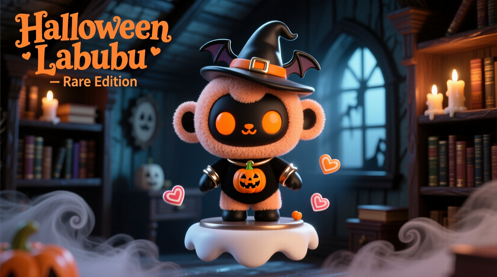 is the halloween labubu rare