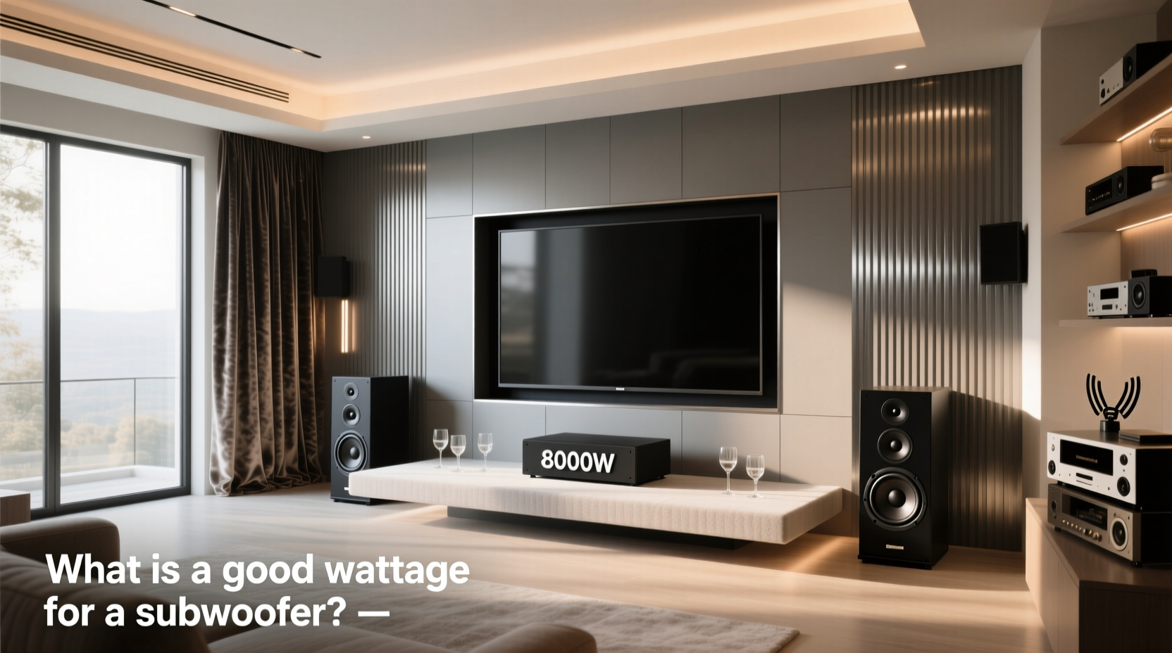 subwoofer 8000w,What is a good wattage for a subwoofer? buying guide