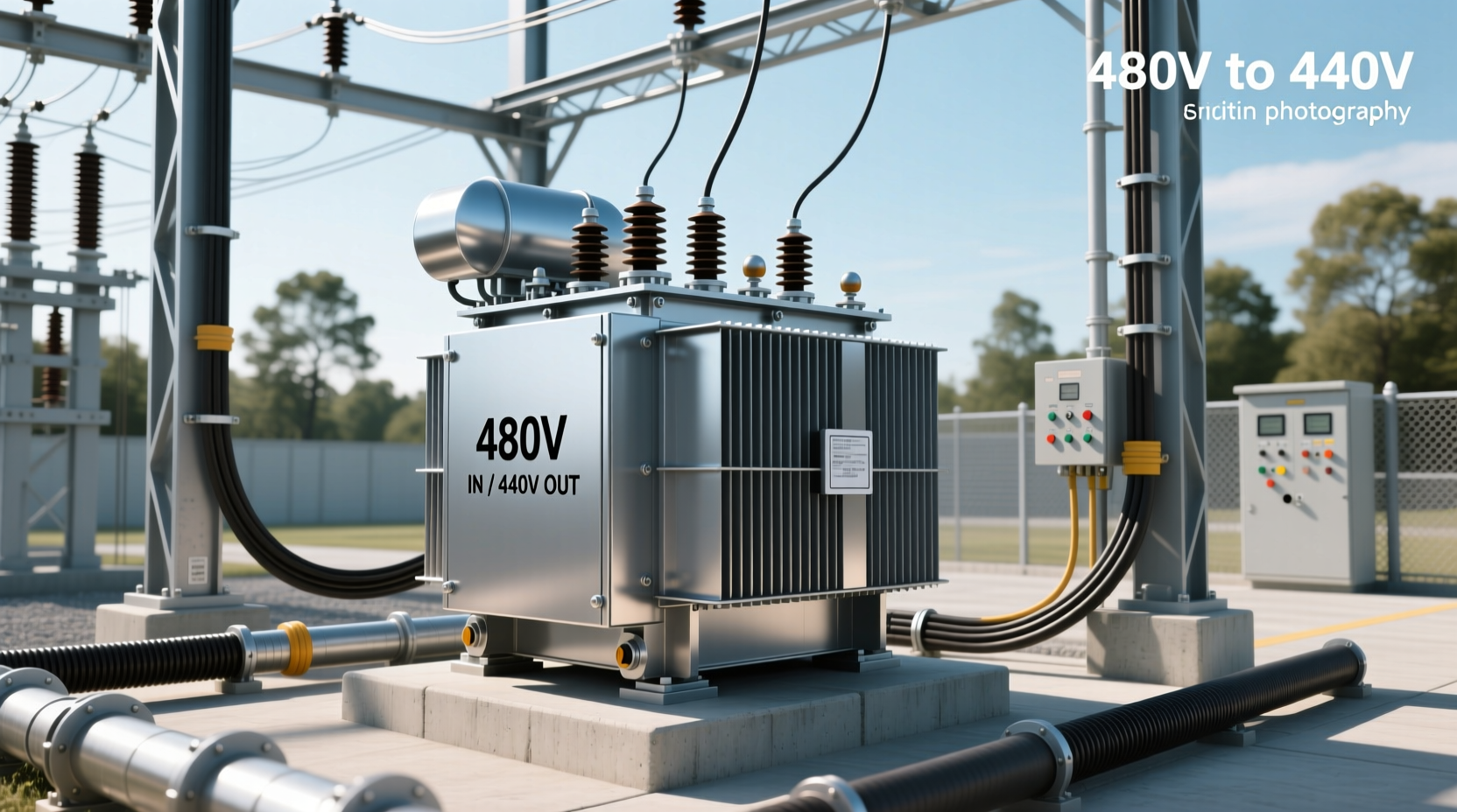 480v to 440v transformer guide