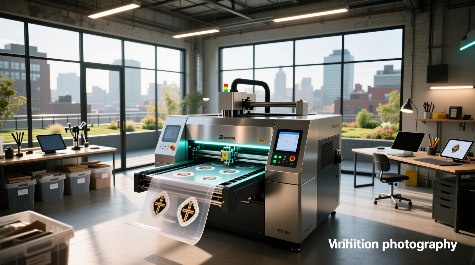 3d sticker printing machine guide