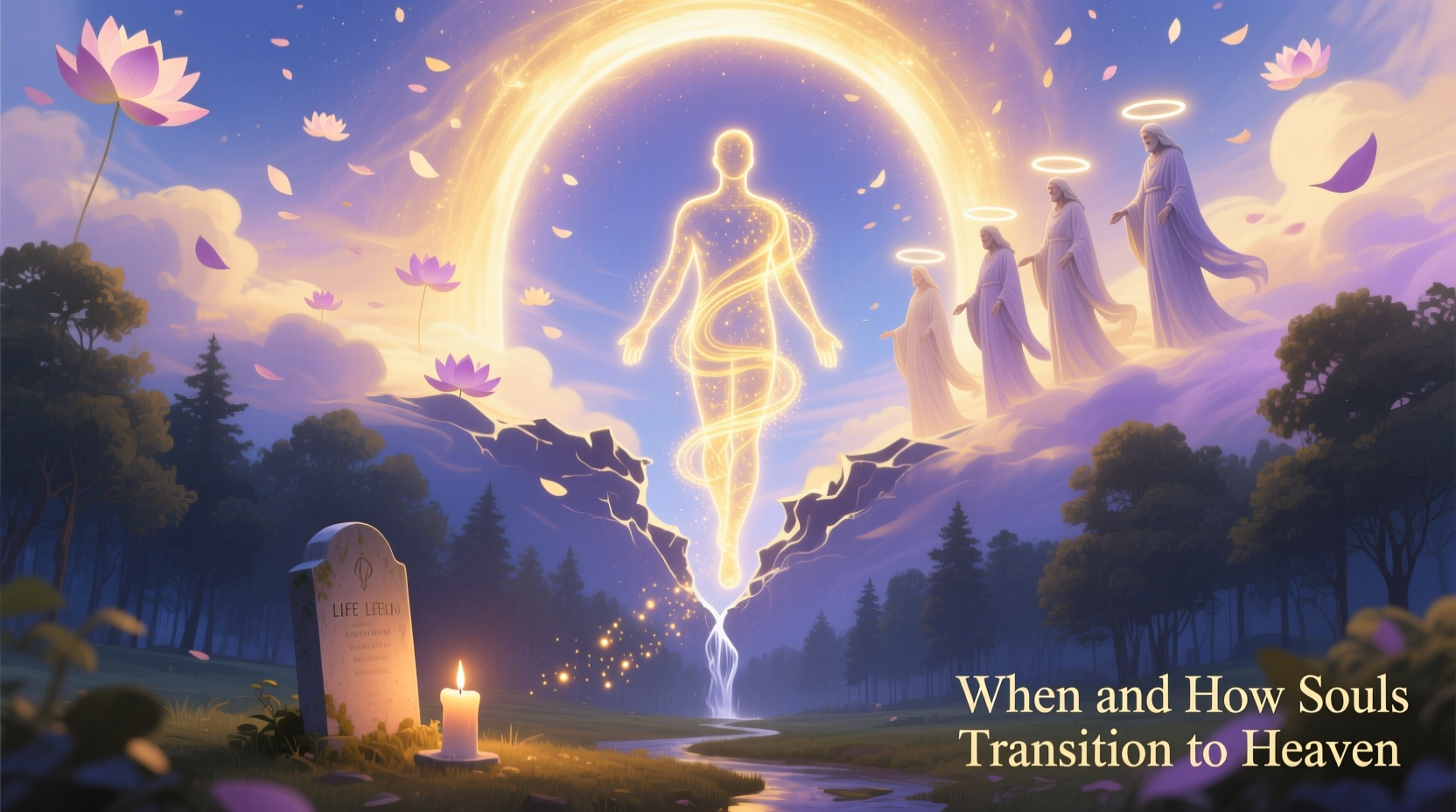 understanding when and how souls transition to heaven after death insights and beliefs explained