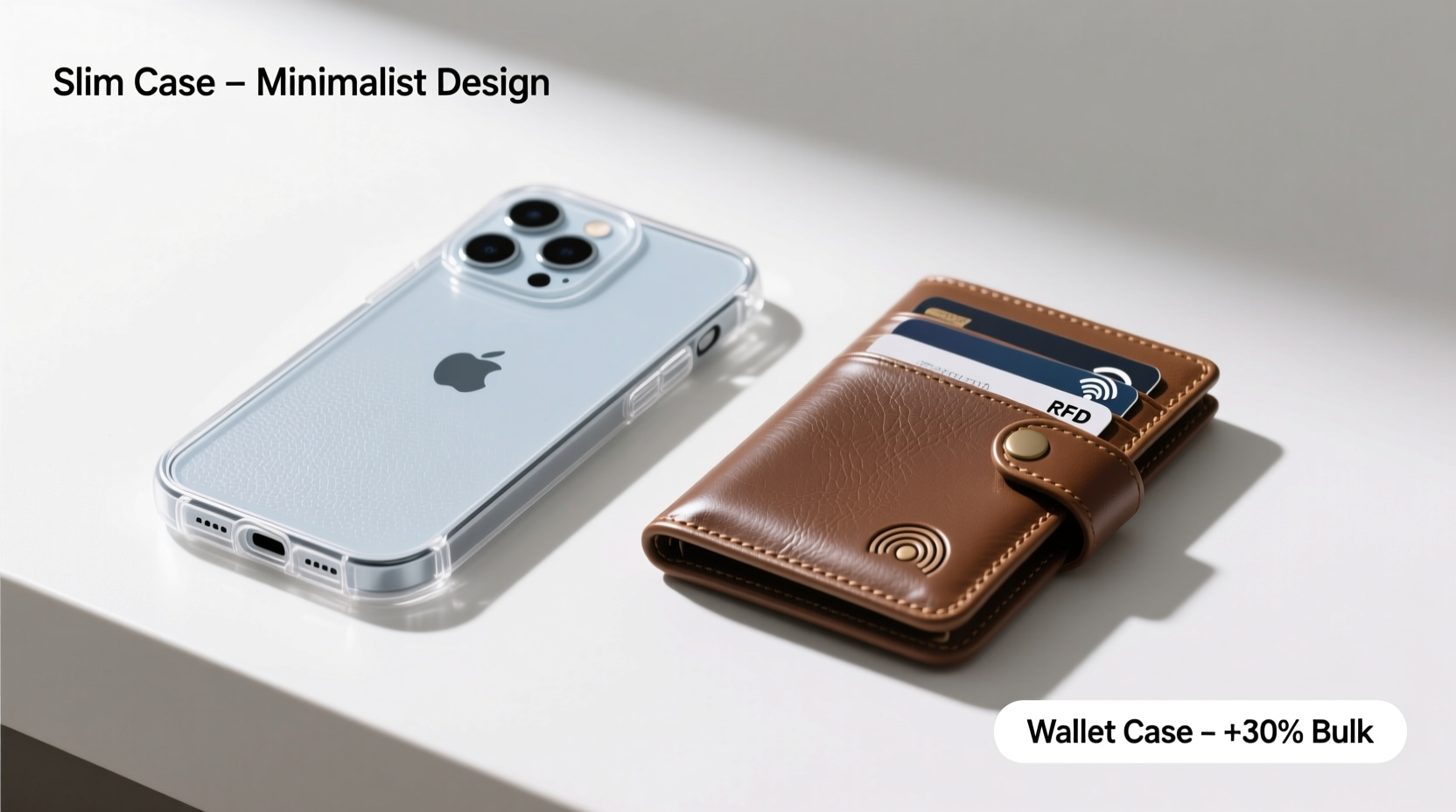 iphone case vs wallet case are you willing to deal with the extra bulk