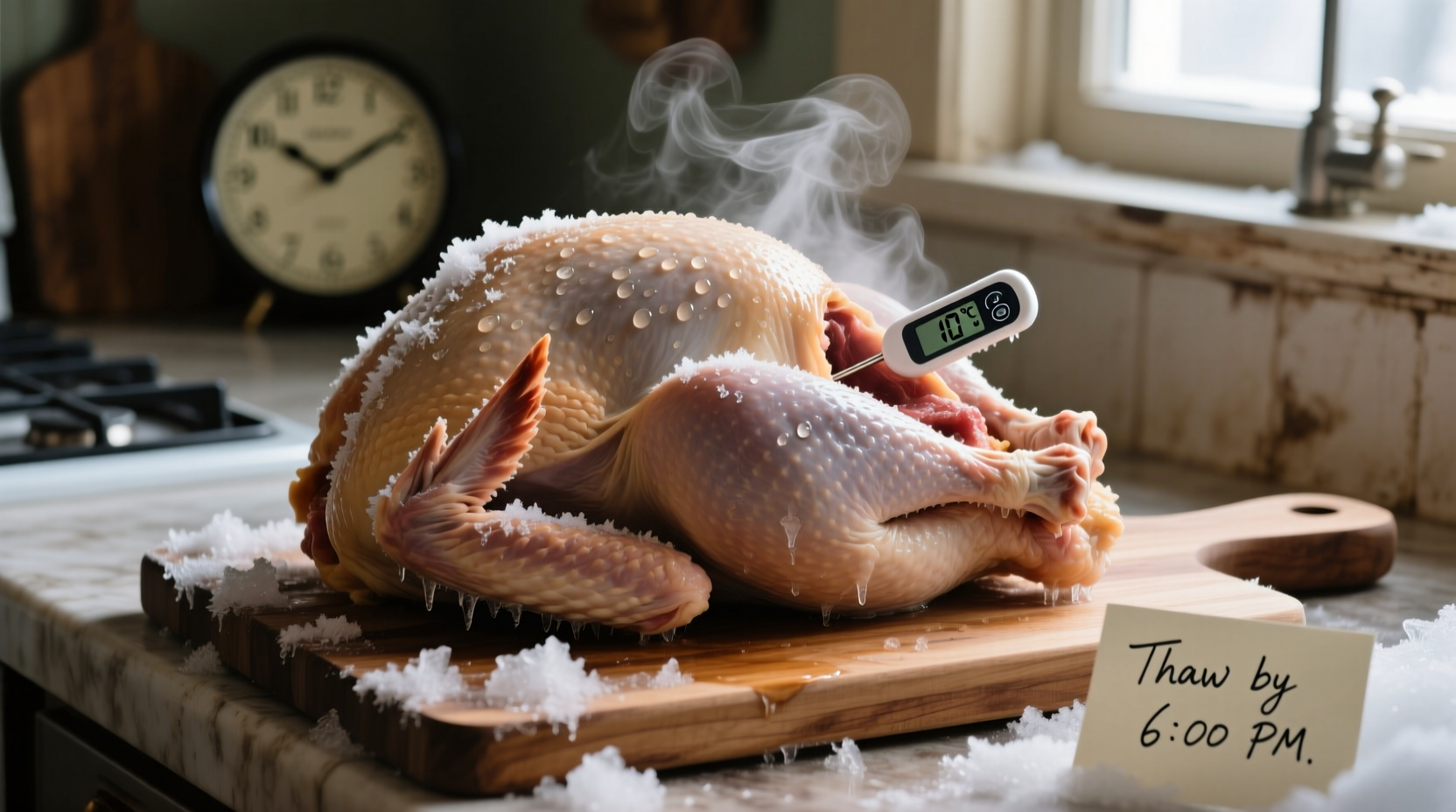 your last minute guide to thawing a turkey