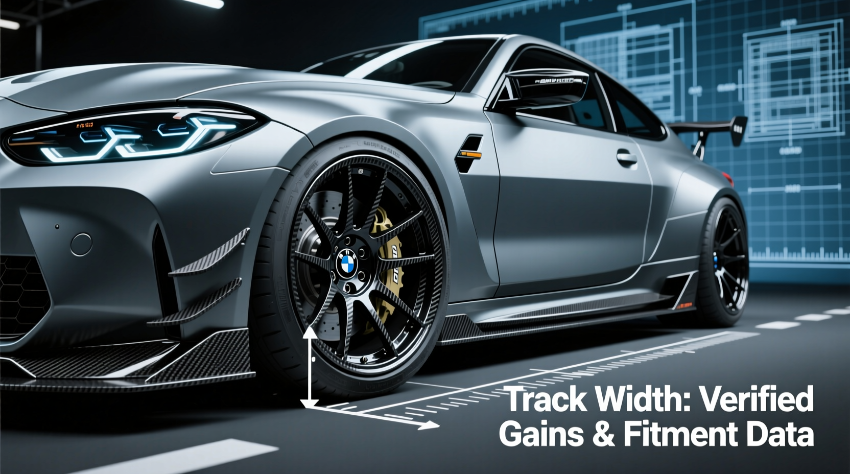 g80 m3 carbon wheel track