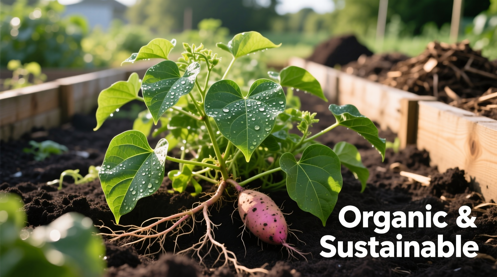 Süßkartoffelpflanzen: Anbau, Pflege & Ernte für Einsteiger