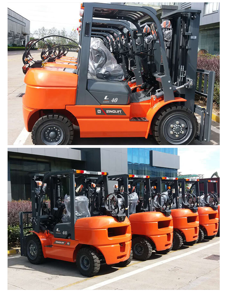 Sinolift CPYDS-GM Wide view lifting 4-5T LP Gas forklift