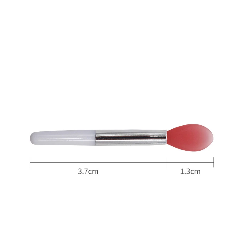 Private Label 5cm lip mask brush silicone bristle Mini Mask Brush lip applicator brush for lip