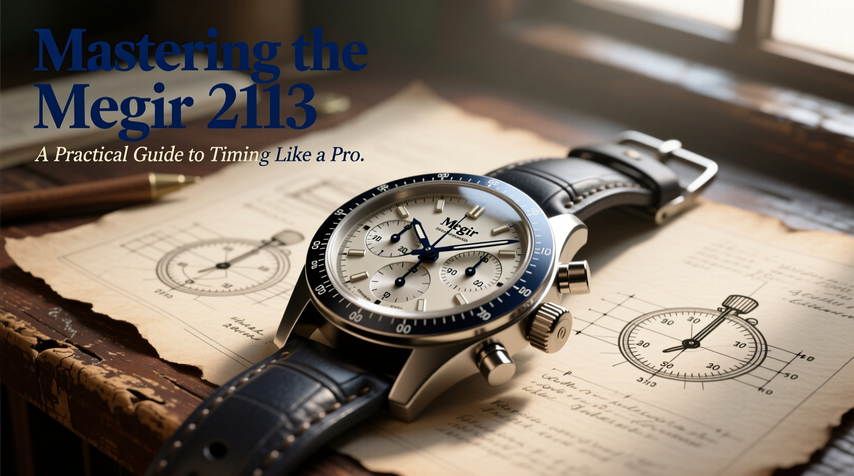 mastering the megir 2115 chronograph a practical guide to timing like a pro