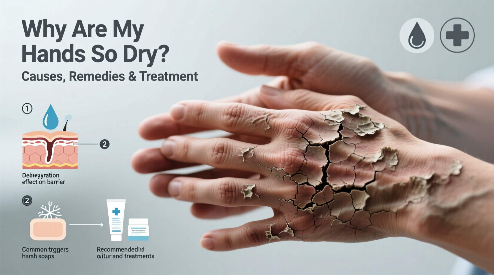 why are my hands so dry causes remedies and treatment