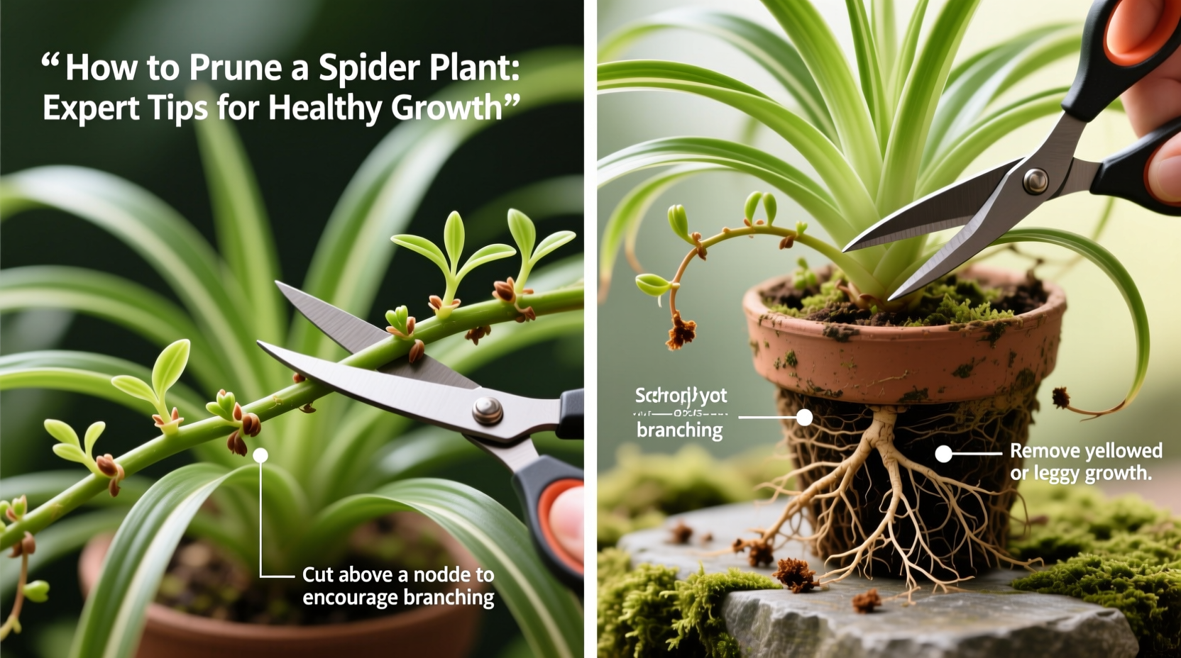 How to Prune a Spider Plant: Expert Tips for Healthy Growth