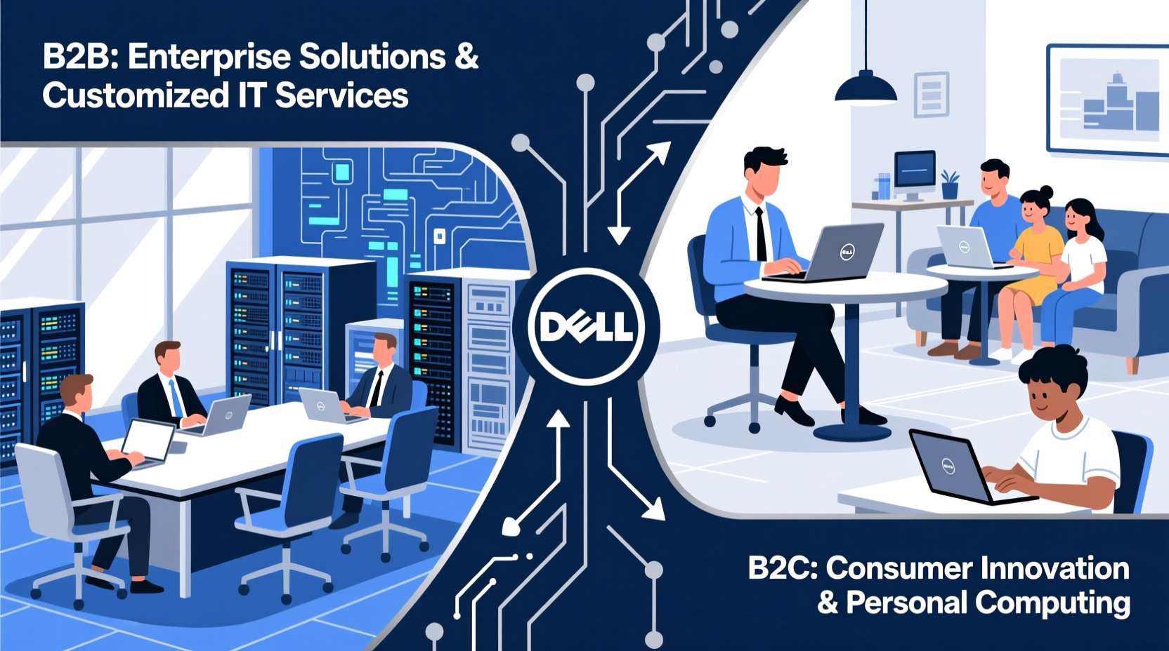 is dell b2b or b2c