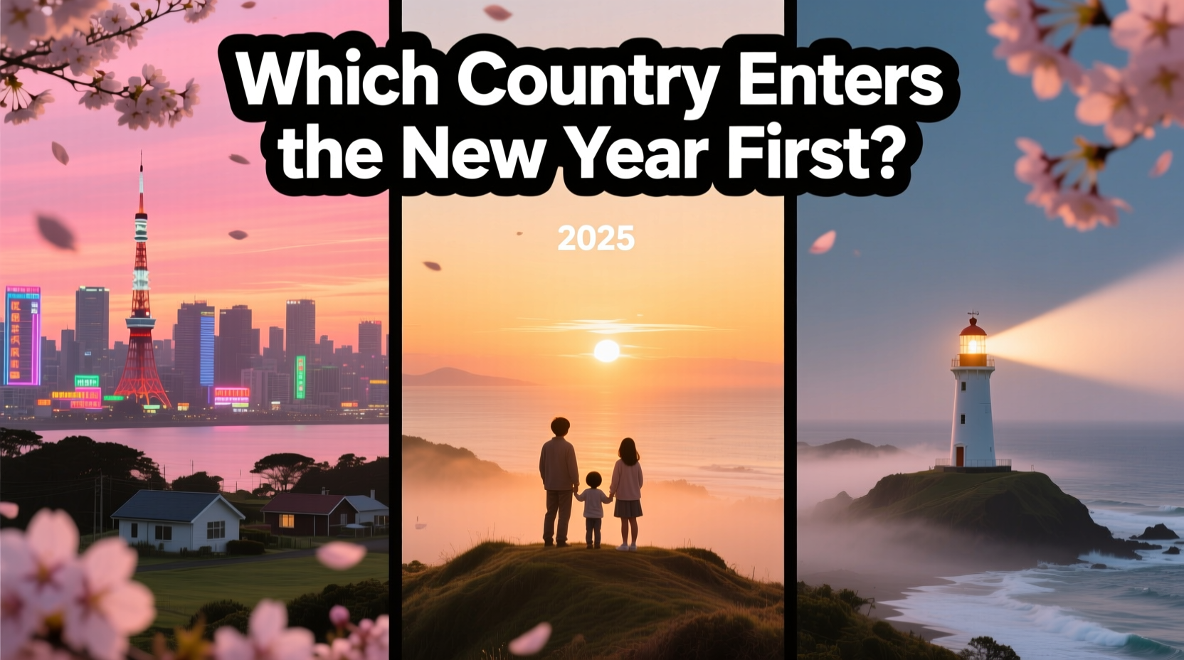which is the first country to enter new year