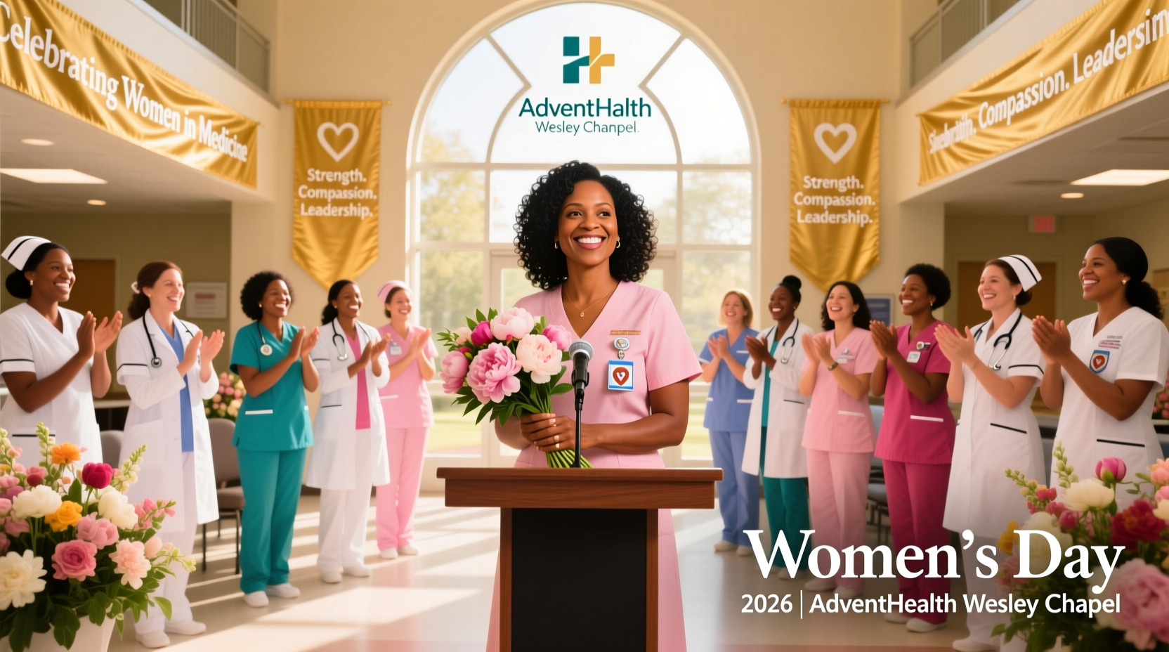 womens day advent health wesley chapel