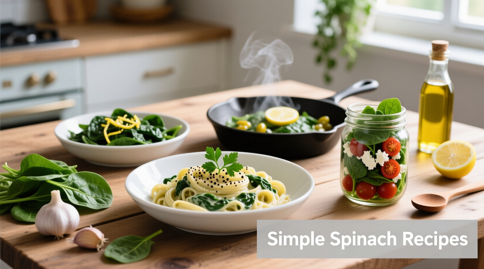 5 Simple Spinach Recipes Ready in 15 Minutes