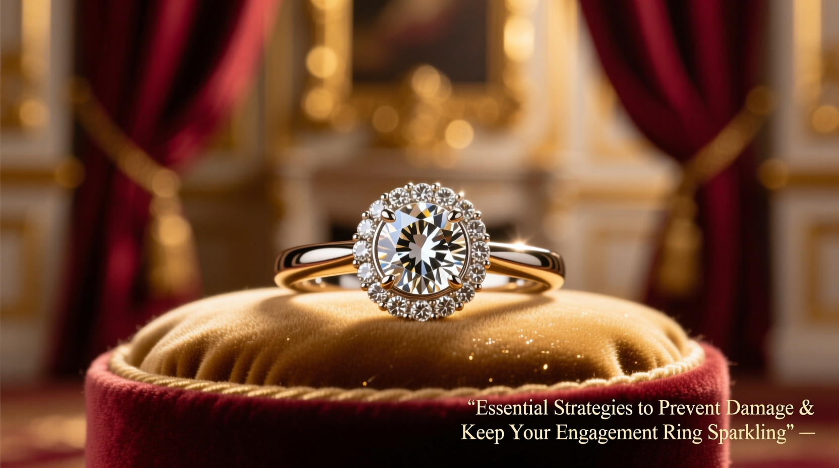 essential strategies to prevent damage and keep your engagement ring sparkling