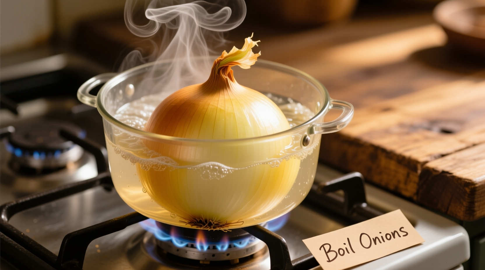 boil an onion