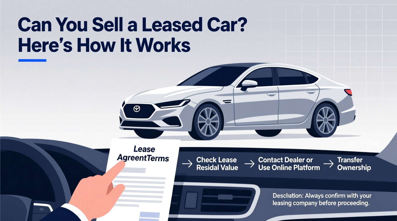 how do you sell a leased car