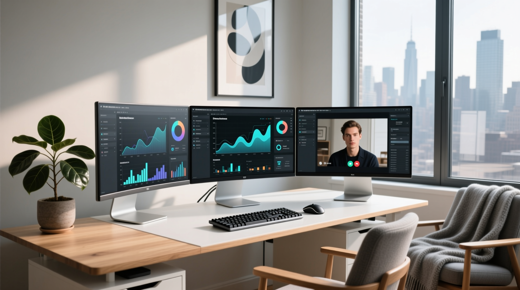 3 monitor setup guide how to configure, align optimize