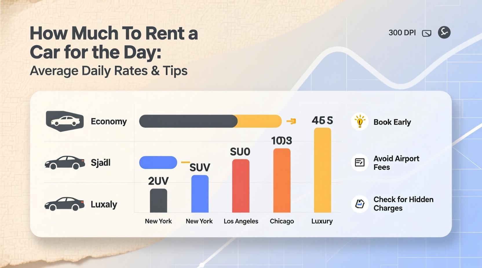 how much to rent a car for the day