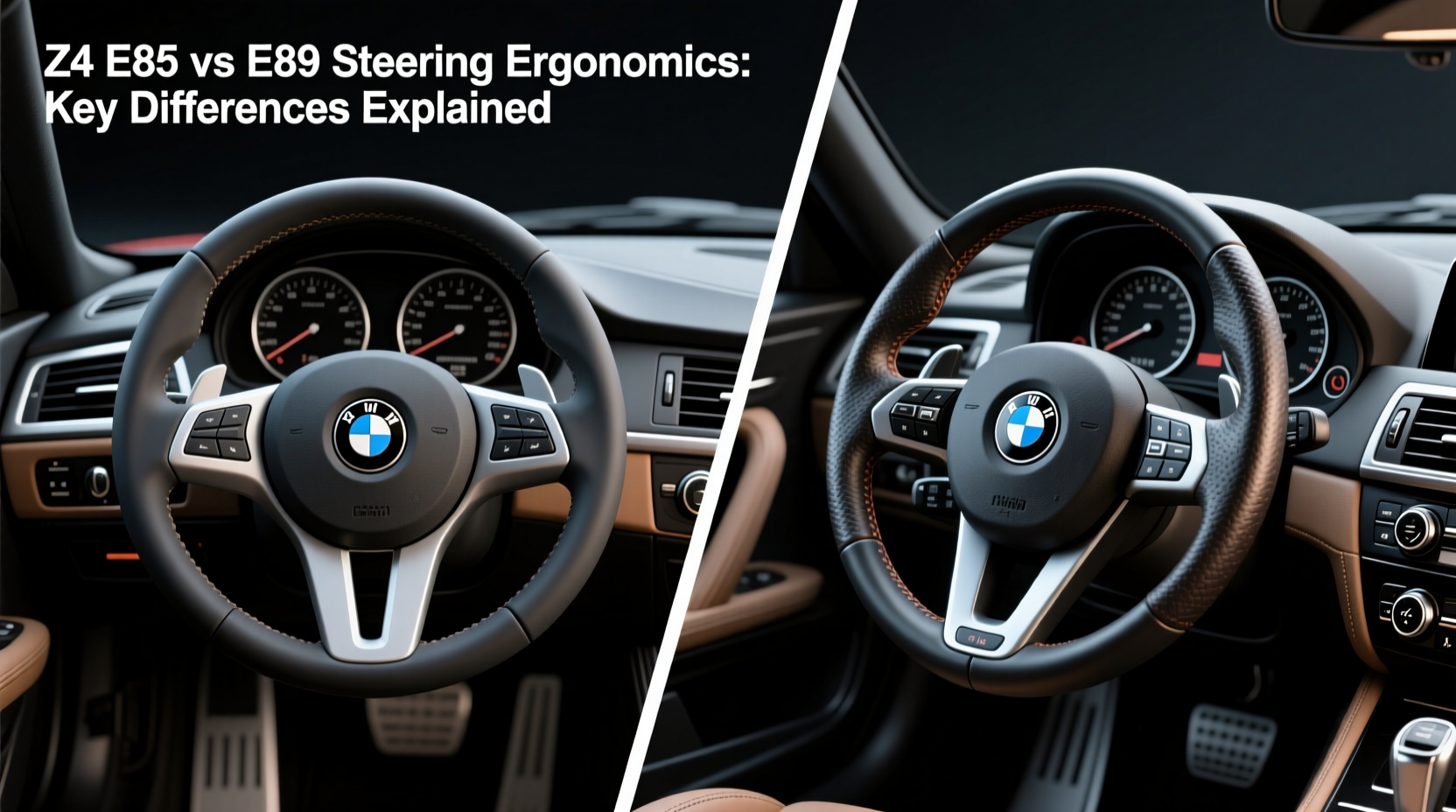 Z4 E85 vs E89 Steering Ergonomics: Key Differences Explained