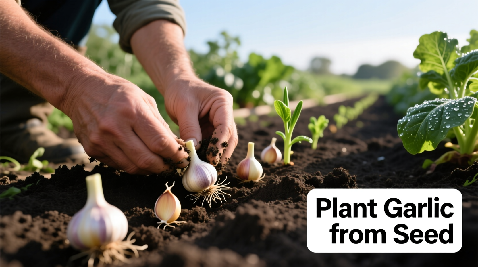 Plant Garlic from Seed: Complete 3-Year Growing Guide