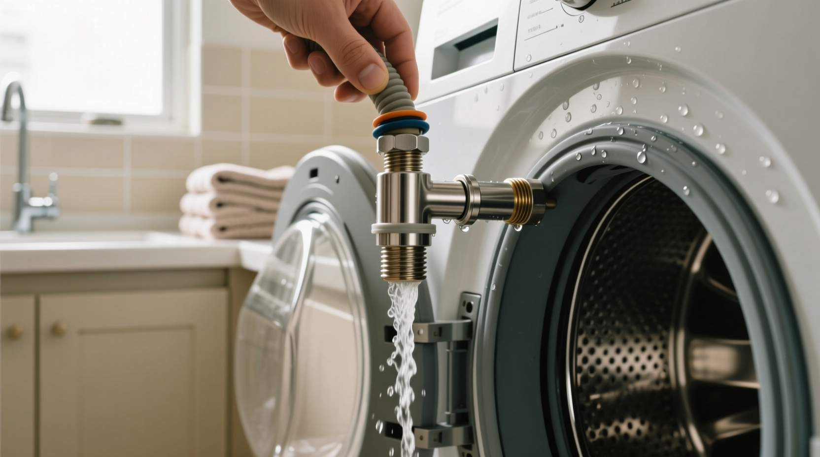how often to drain a washing machine
