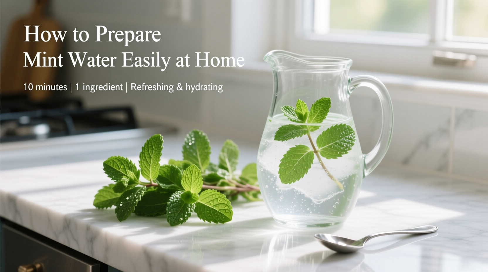 How to Prepare Mint Water Easily at Home