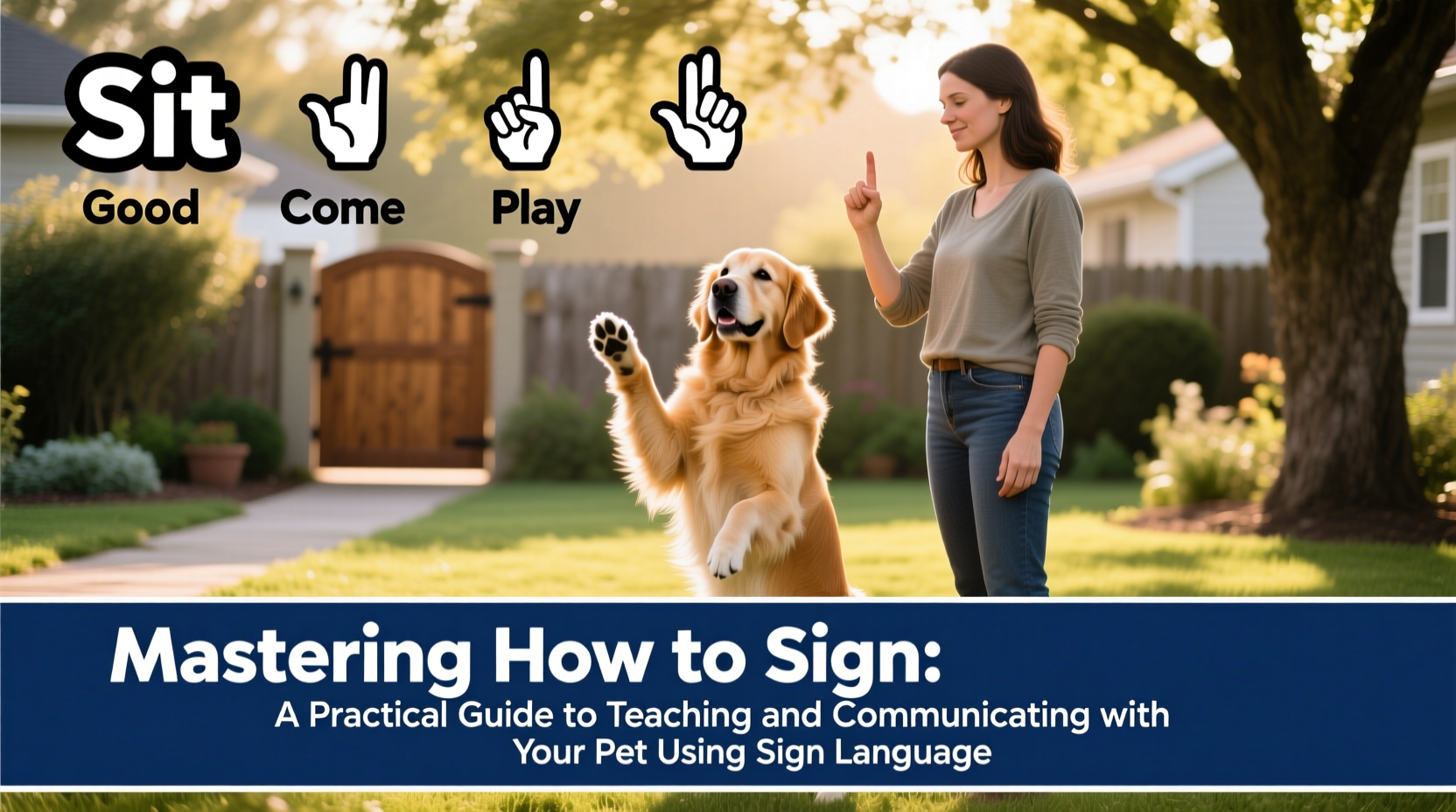 mastering how to sign dog a practical guide to teaching and communicating with your pet using sign language