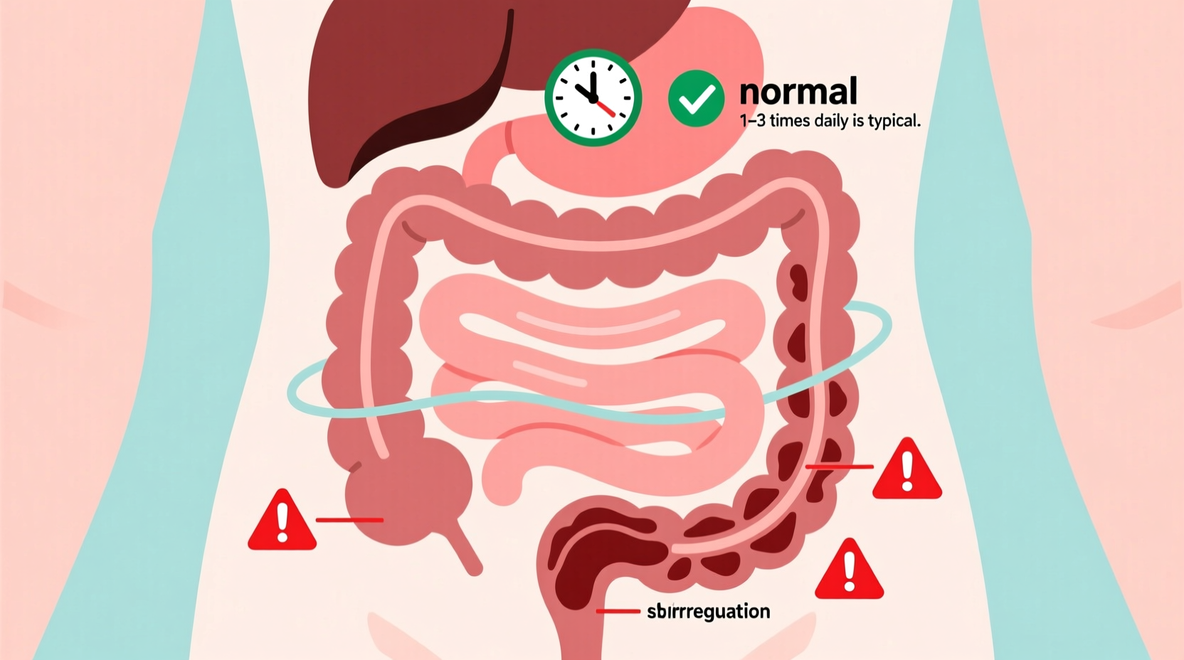 pooping every day is it normal when to worry