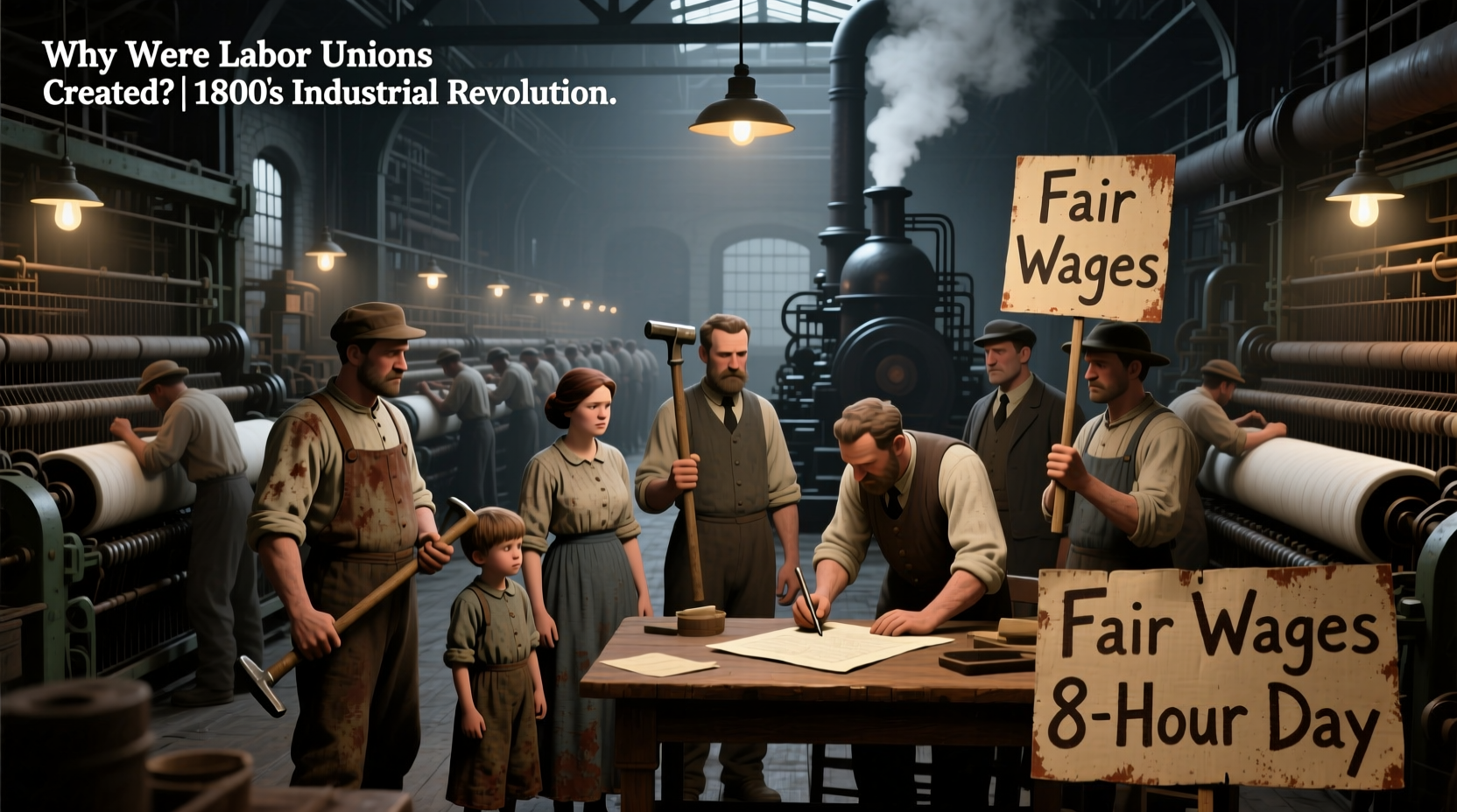 why were labor unions created history reasons explained