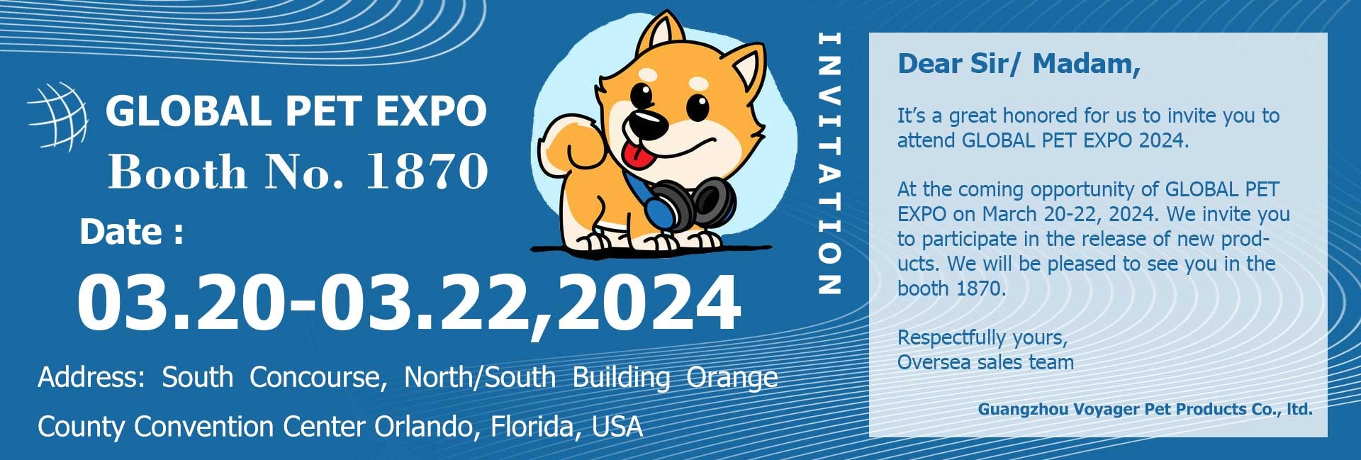 Company Overview Guangzhou Voyager Pet Products Co., Ltd.