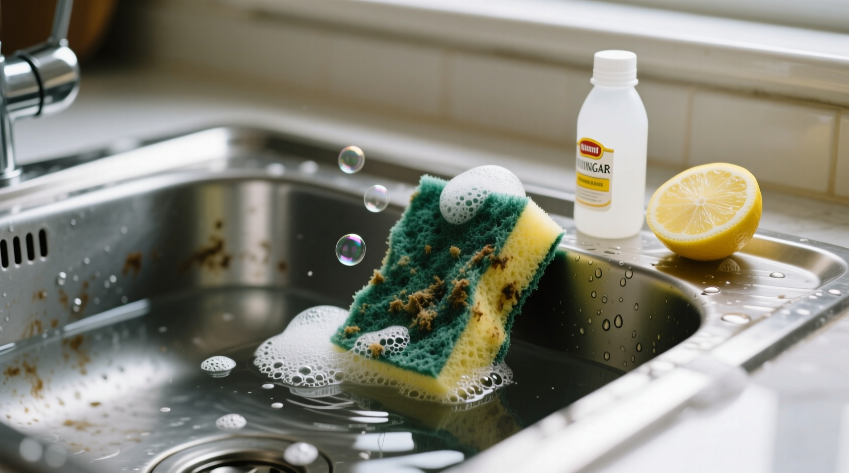 how to clean a kitchen sponge