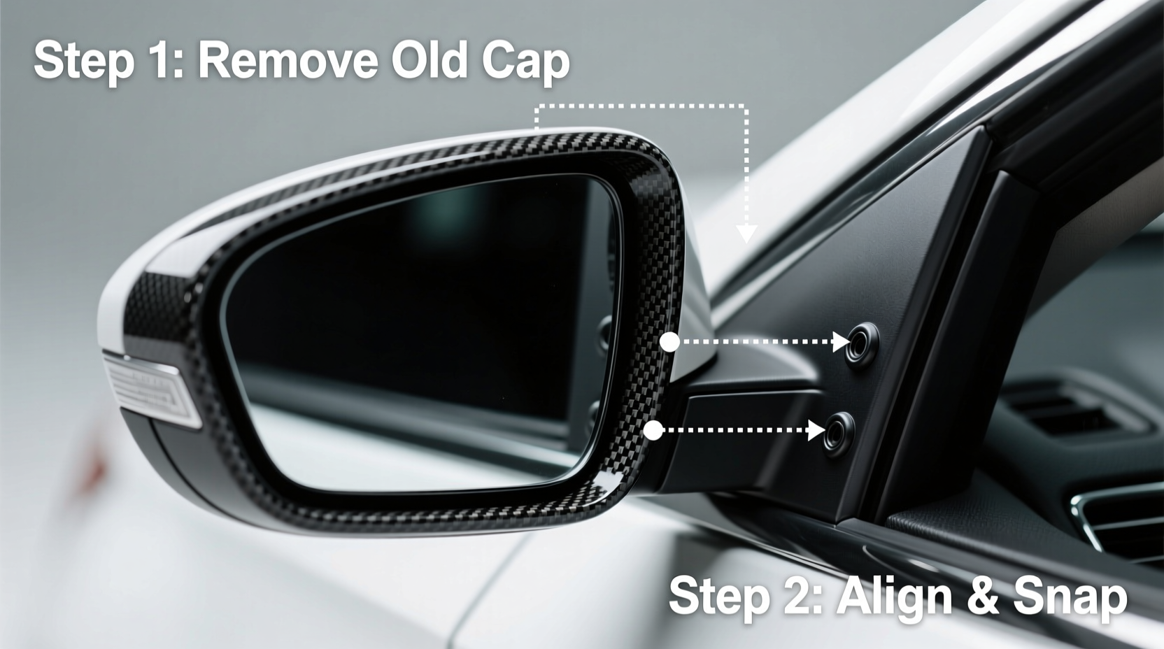 jetta 2011 carbon mirror install diy