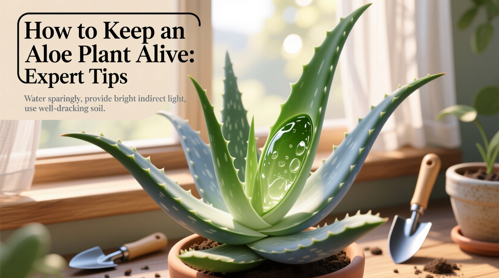 how to keep an aloe plant alive
