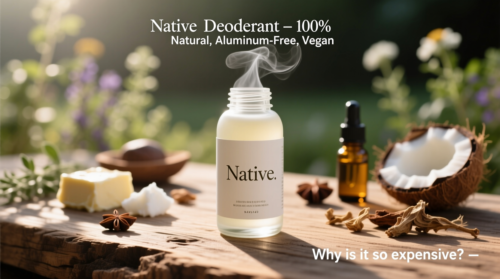 native deodorant price why is it so expensive