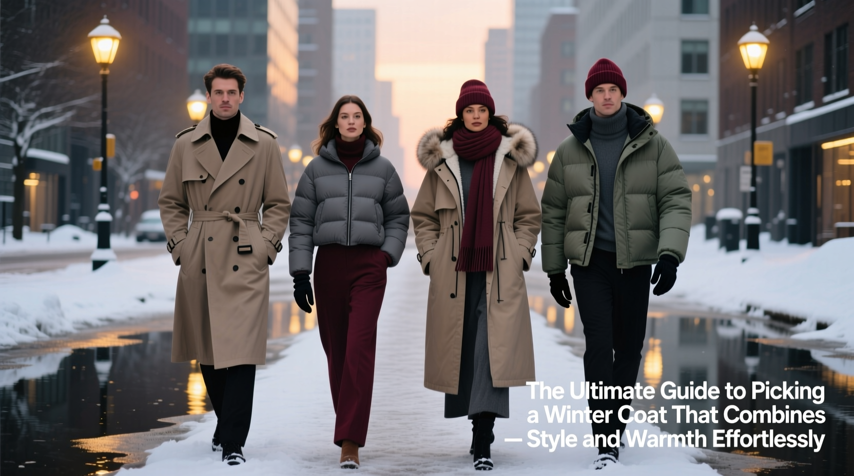 the ultimate guide to picking a winter coat that combines style and warmth effortlessly