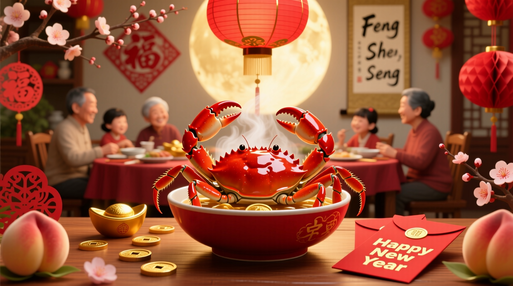 is crab good for new year
