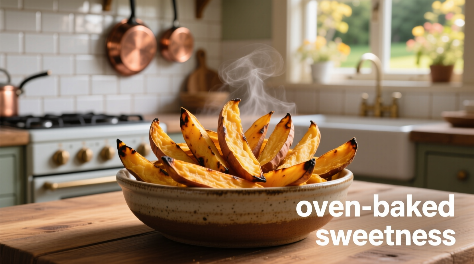 sweet potato fries oven