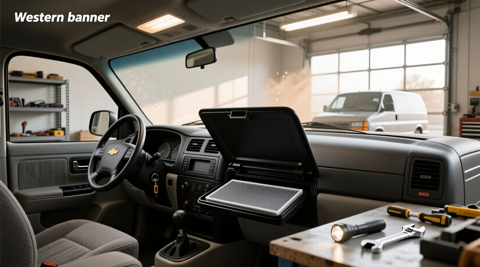 Chevy Express cabin air filter location guide