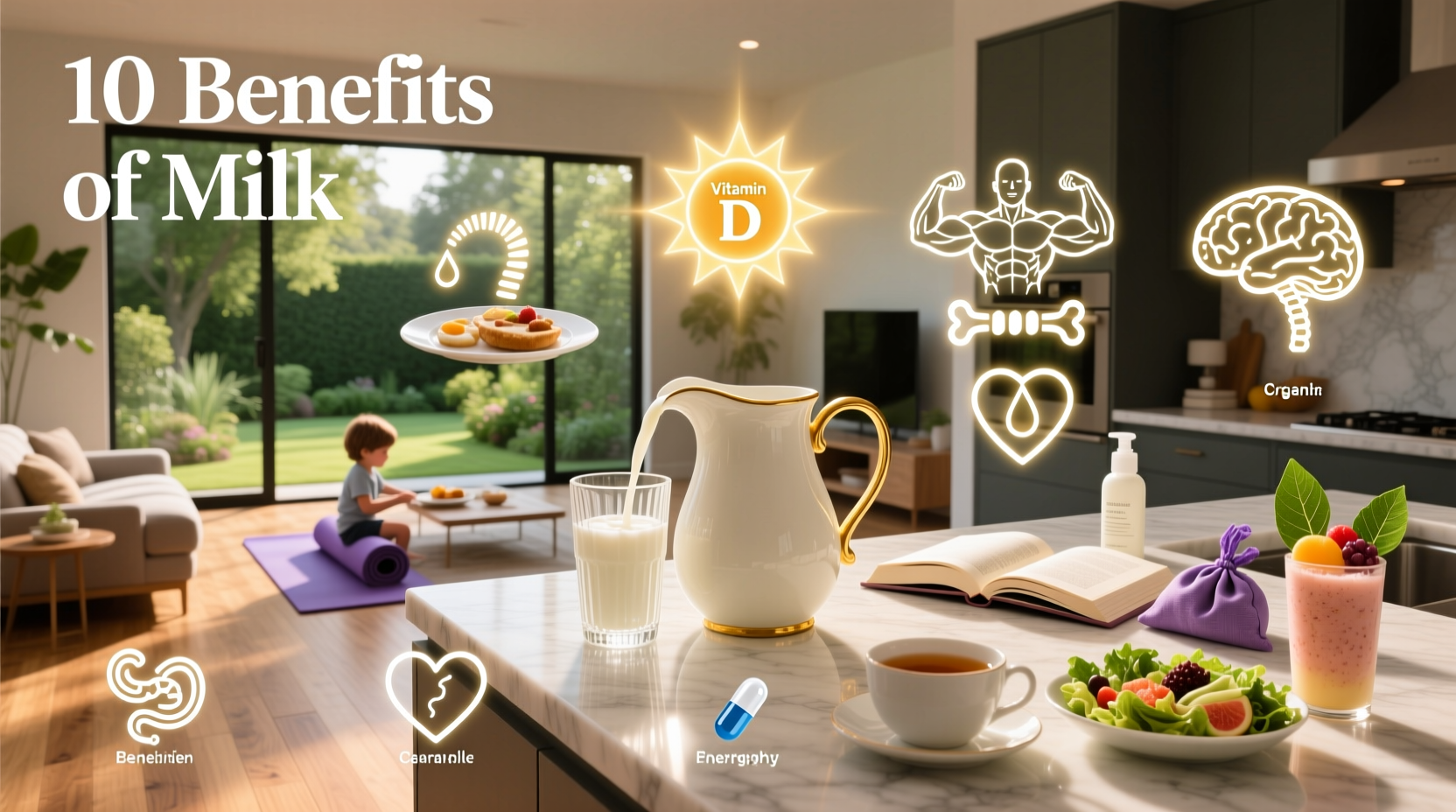 10 benefits of milk you should know