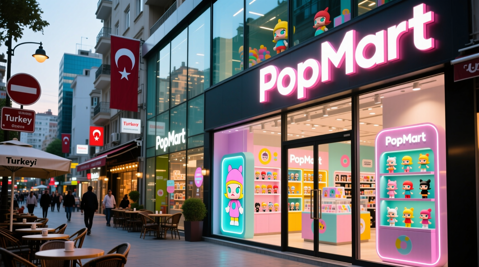 is there a popmart in turkey