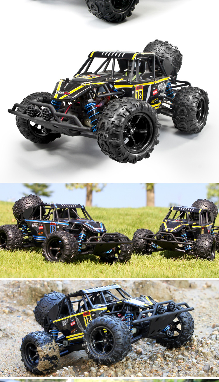 4g 4x4 四轮驱动越野车登山者沙地泥土防水电动玩具高速rc拉力赛车